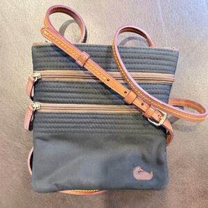 Dooney & Bourke Nylon North South Triple Zip Crossbody.